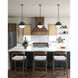 Alora Mood Harper 1 Light 15.75 inch Matte Black Pendant Ceiling Light