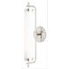 Latimer 1 Light 5 inch Polished Nickel Wall Sconce Wall Light, Barry Goralnick Collection