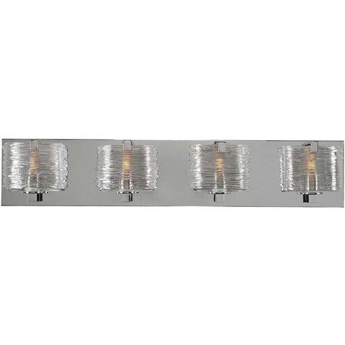 South Bay LED 26 inch Chrome Vanity Light Wall Light