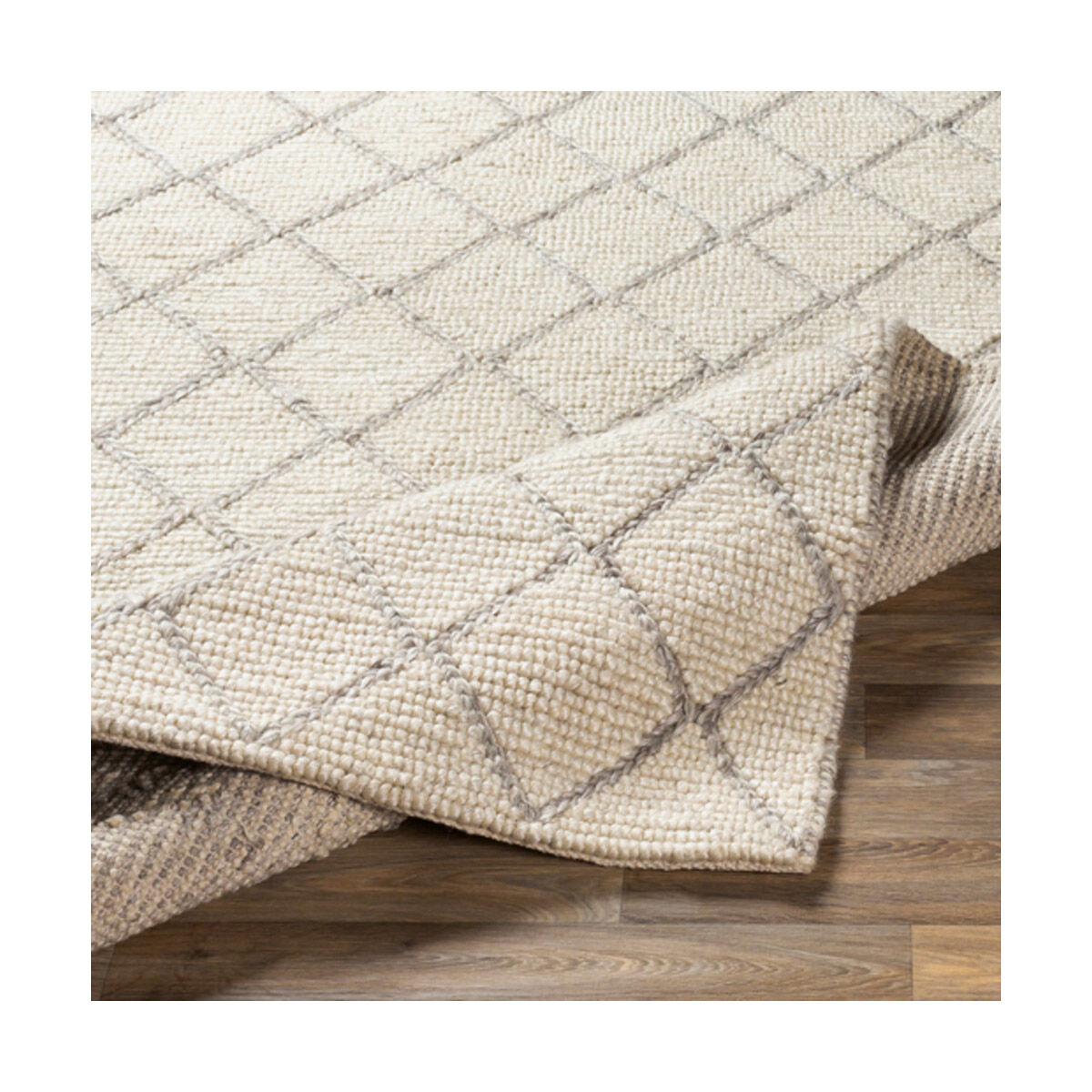 Whistler 36 X 24 inch Cream/Taupe/Black Rugs, Rectangle