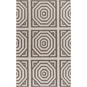 Rivington 36 X 24 inch Gray and Neutral Area Rug, Wool and Cotton