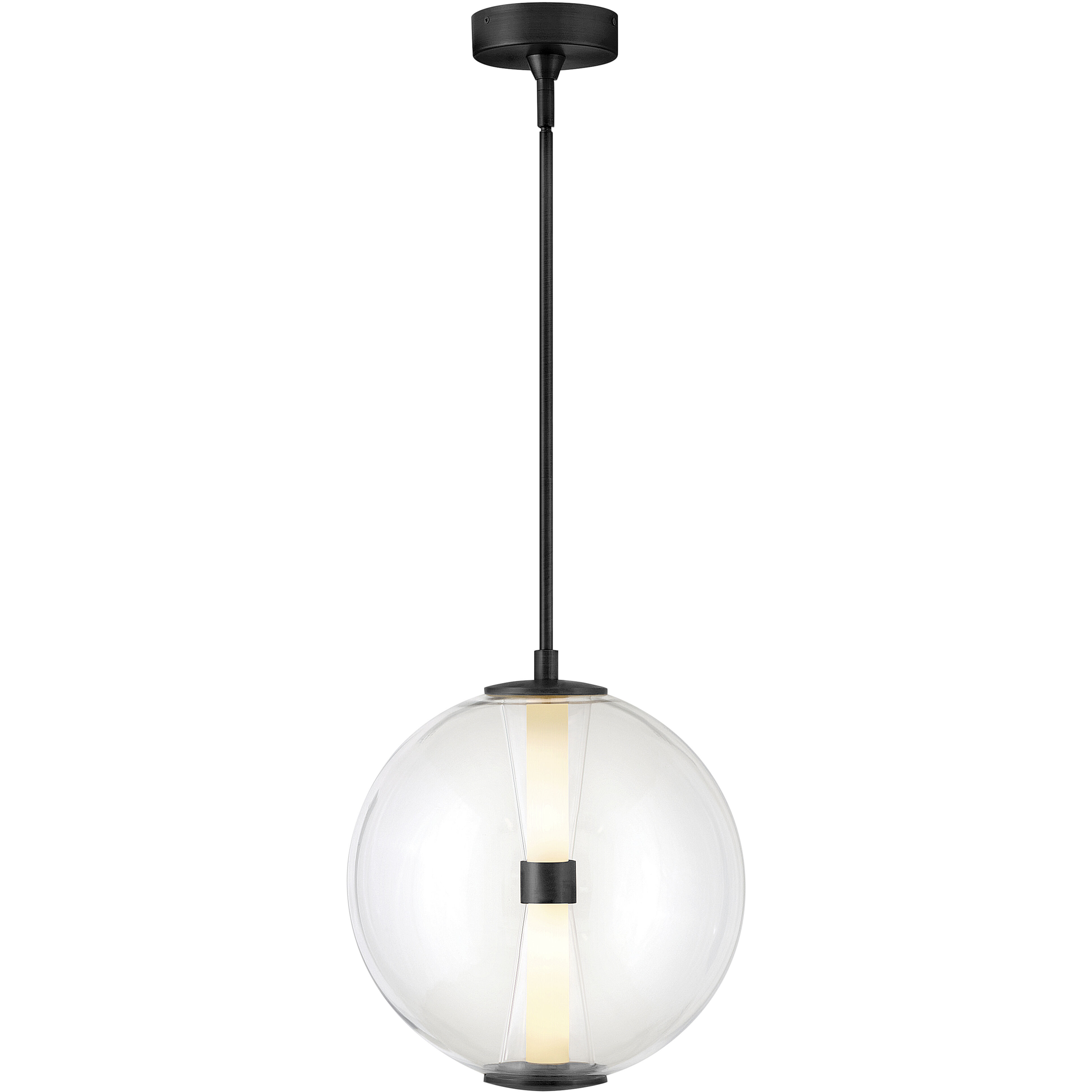 Elin LED 14 inch Black Pendant Ceiling Light