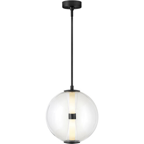 Elin LED 14 inch Black Pendant Ceiling Light