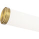 Idris LED 18.5 inch Modern Gold Bath Vanity Wall Light