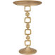 Jussi 12 inch Gold Drinks Table