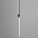Dorian LED 1 inch Black Single Pendant Ceiling Light