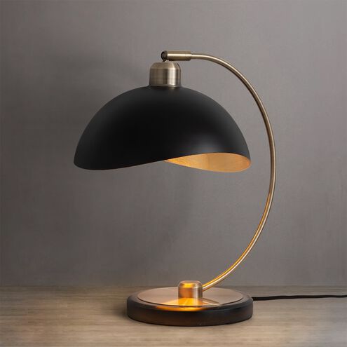 Luna Bella 15 inch 14.00 watt Weathered Brass Table Lamp Portable Light