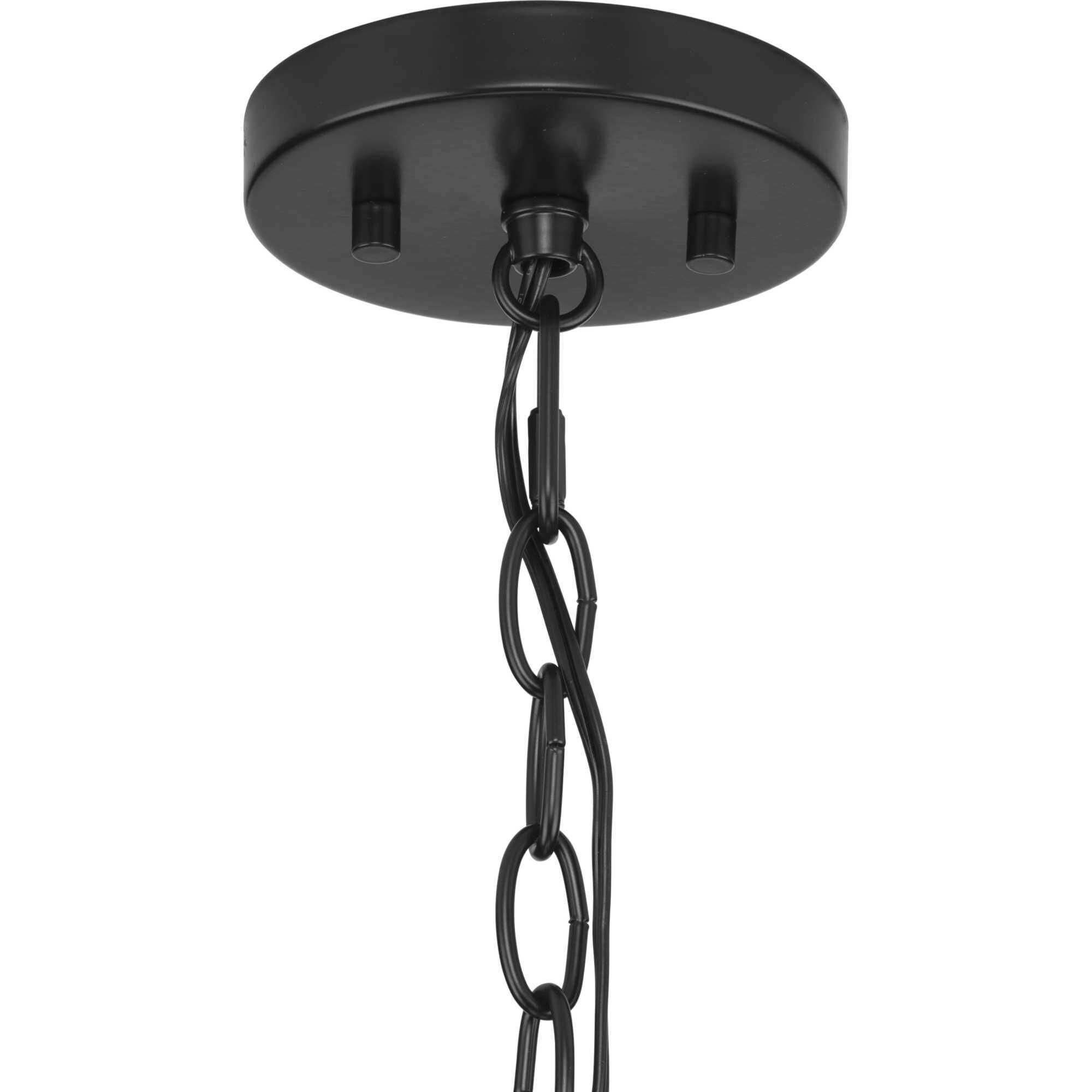 Goodwin 2 Light 13 inch Matte Black Semi-Flush Mount Convertible Ceiling Light