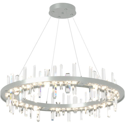 Solitude LED 38 inch Vintage Platinum Pendant Ceiling Light, Circular