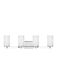 Hettinger 4 Light 29 inch Chrome Bath Vanity Wall Sconce Wall Light