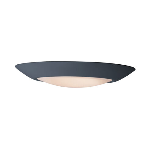 Diverse LED 8 inch Black Flush Mount Ceiling Light