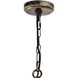 Morgan 1 Light 14 inch Antique Copper Down Mini Pendant Ceiling Light in Antique Forged Copper