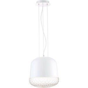 Corson 1 Light 10 inch White Pendant Ceiling Light, Small