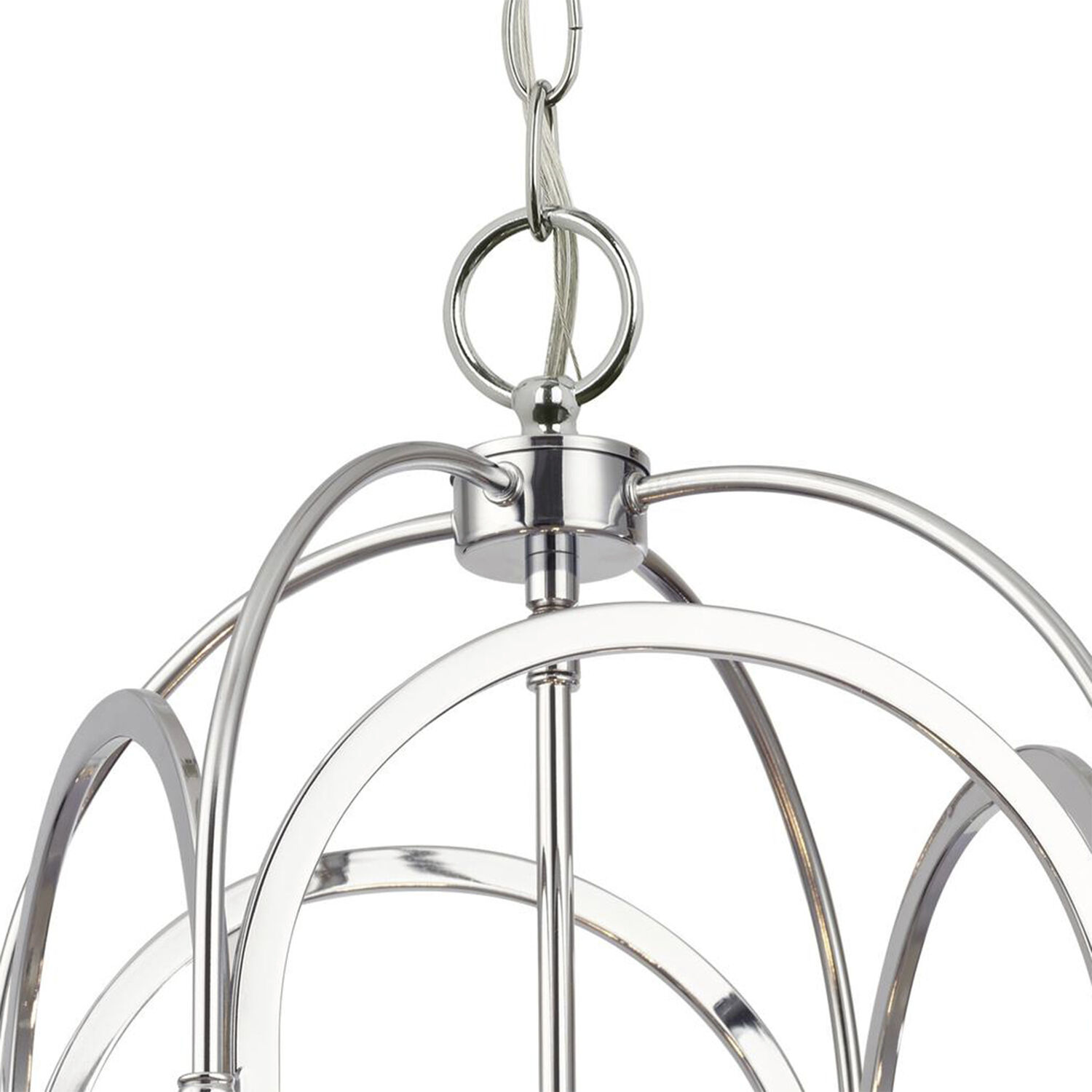 Kai Pendant Ceiling Light in Polished Chrome