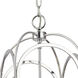 Kai 4 Light 10 inch Polished Chrome Pendant Ceiling Light