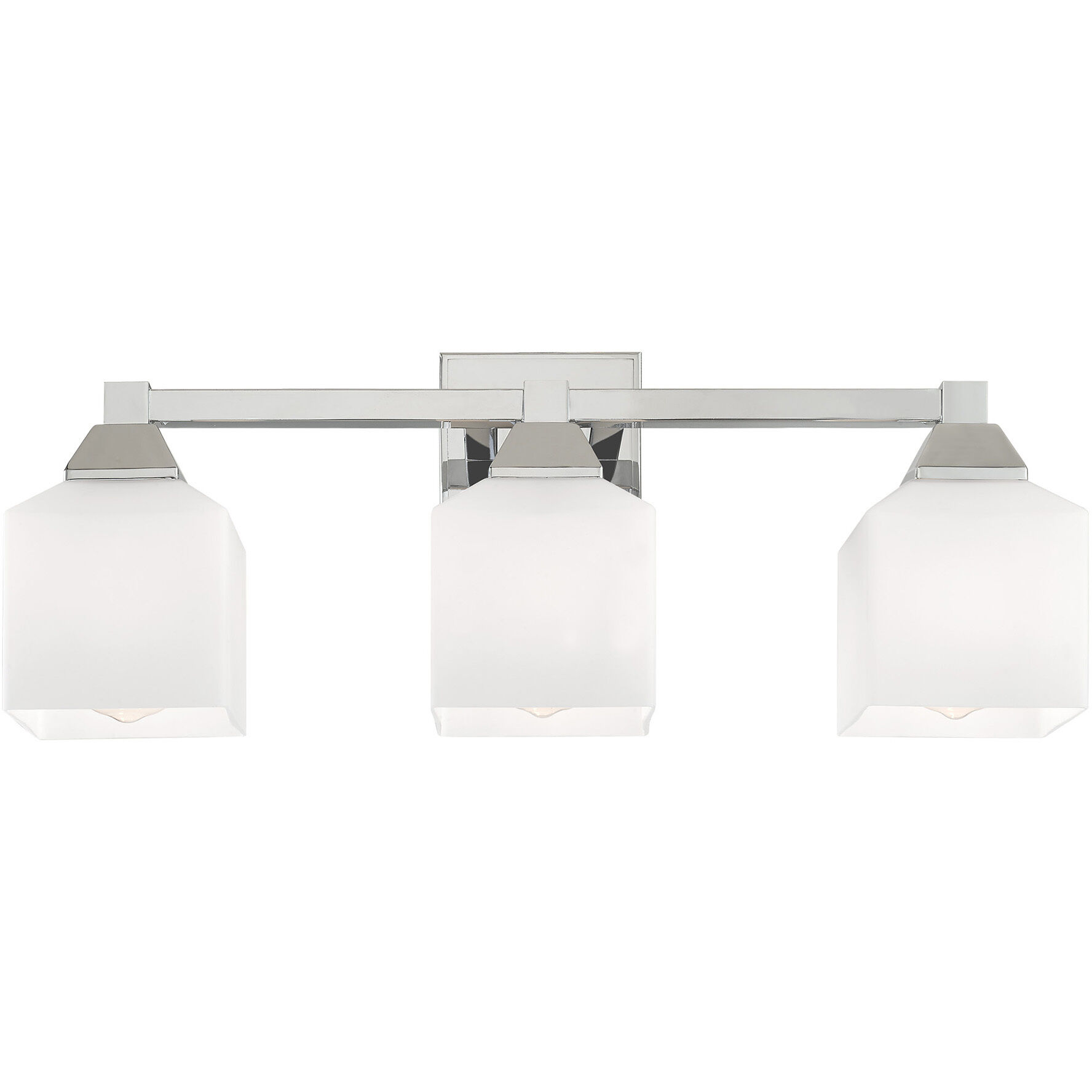 Aragon 3 Light 23 inch Polished Chrome Bath Vanity Wall Light