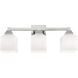 Aragon 3 Light 23 inch Polished Chrome Bath Vanity Wall Light