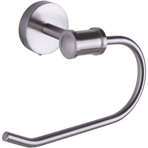 Carson 7 inch Brushed Nickel Towel Ring