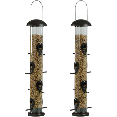 Cameron Brown Powder Coated Bird Feeders