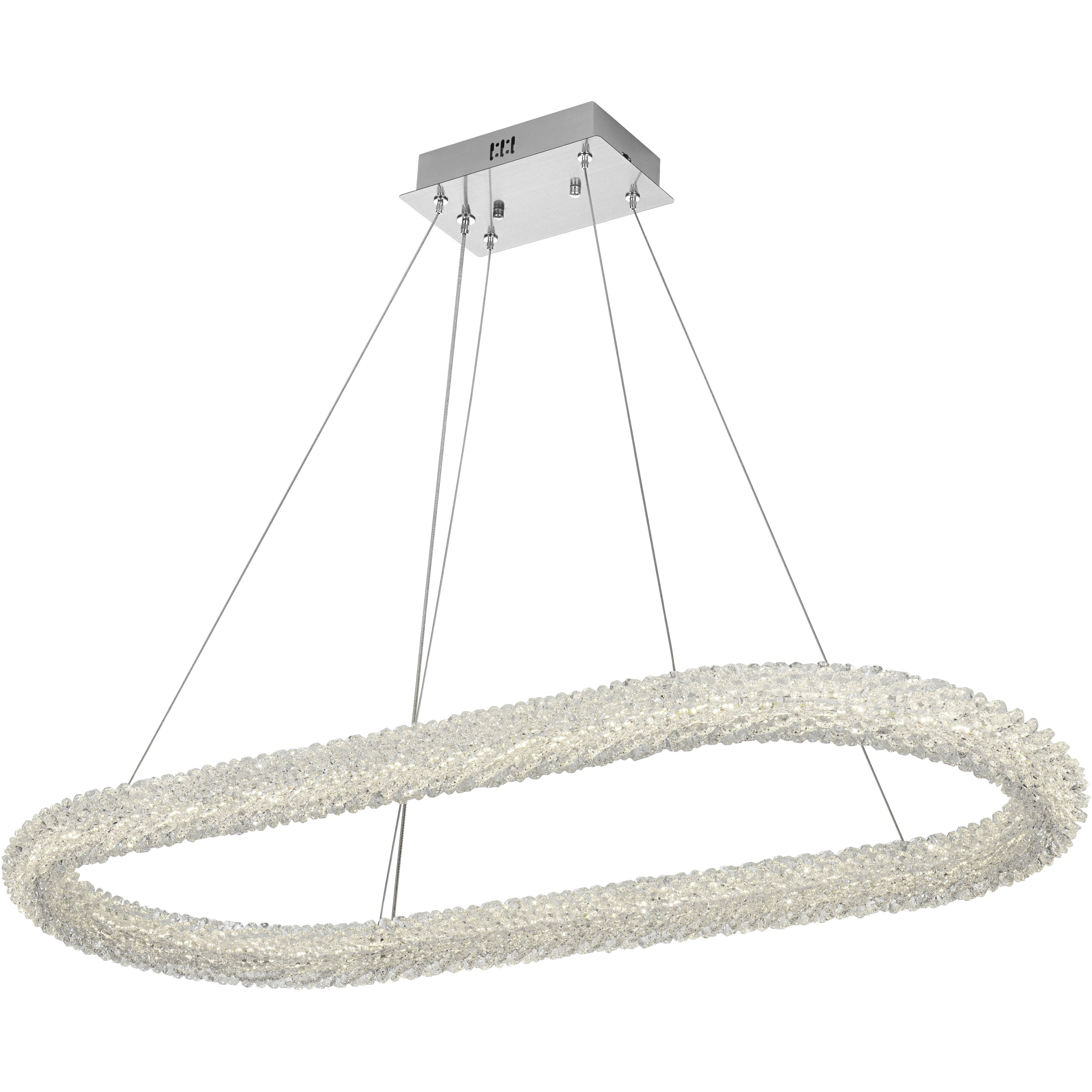 Bowen 1 Light 18 inch Chrome Chandelier Ceiling Light