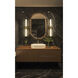 Warwick LED 32.5 inch Modern Gold Bathroom Vanity Wall Light