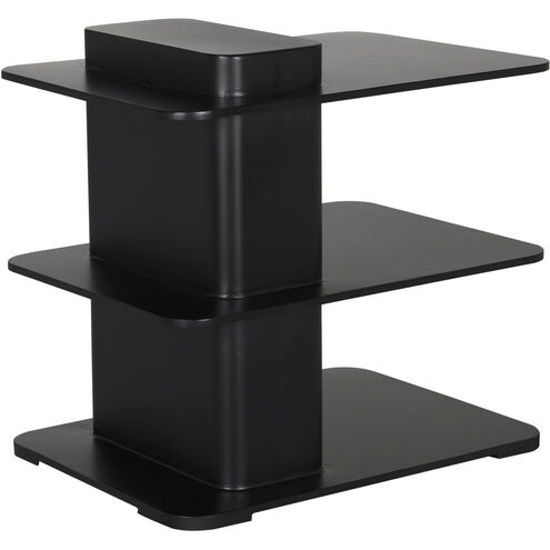 Concoction 28 X 26 inch Matte Black Side Table