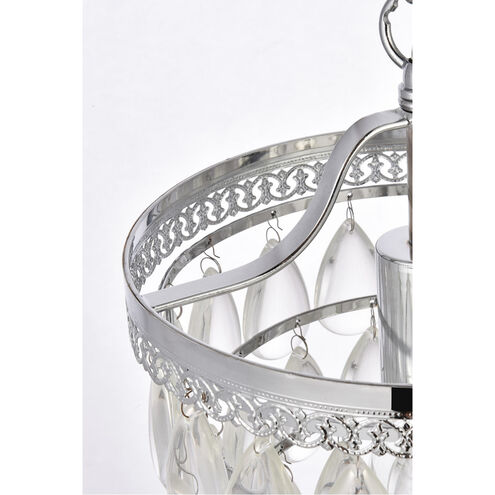 Reese 1 Light 9 inch Chrome Pendant Ceiling Light