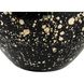 Flynn 28 inch 150 watt Black/Silver Marbled Reactive and Polished Nickel Table Lamp Portable Light