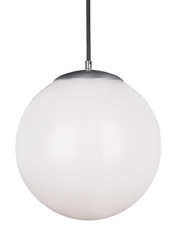 Grove 1 Light 14 inch Satin Aluminum Pendant Ceiling Light