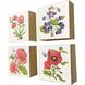 Floral Snapshot Multi and Green and Red and Purple Wall Sculpture, The Studio