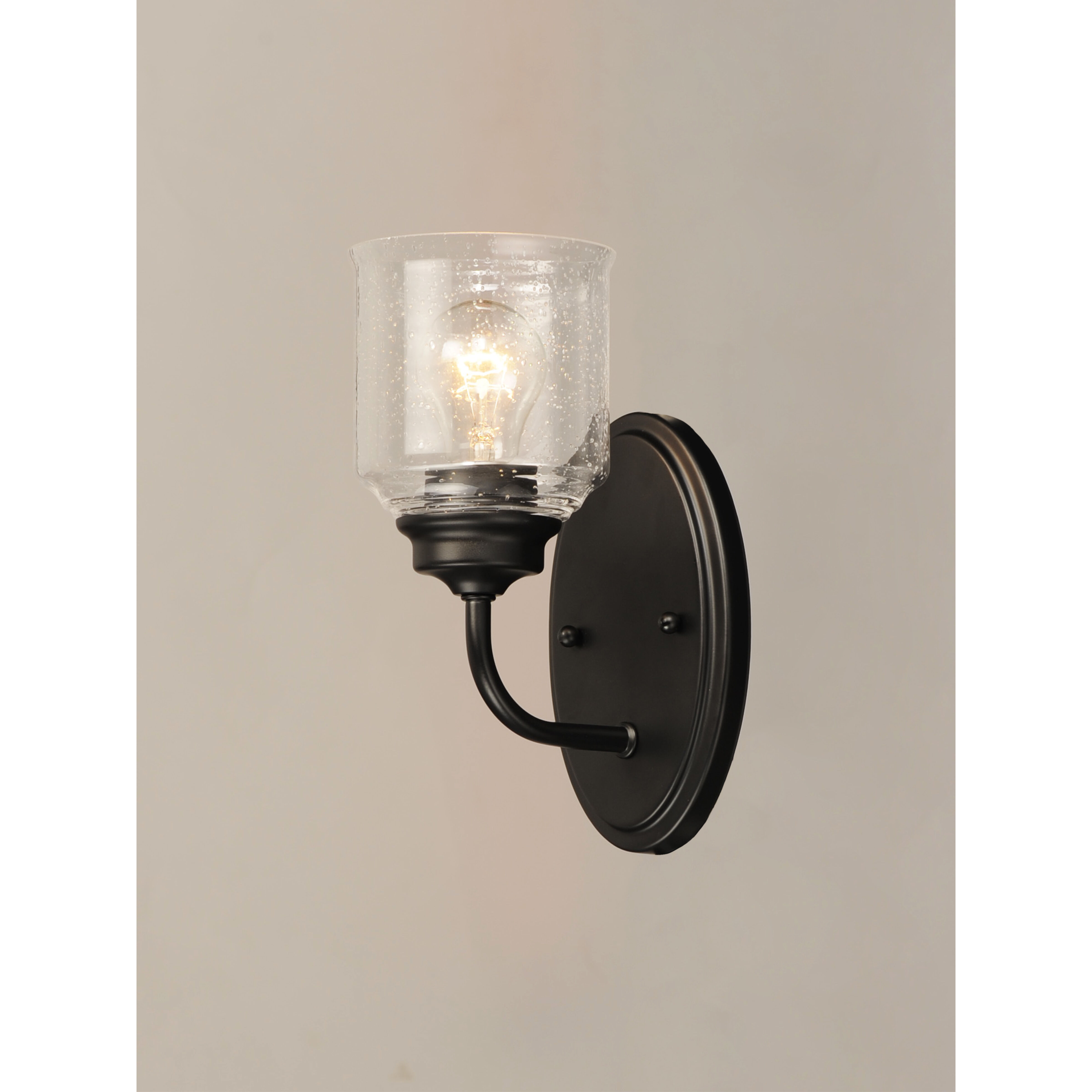 Acadia 1 Light 5 inch Black Wall Sconce Wall Light