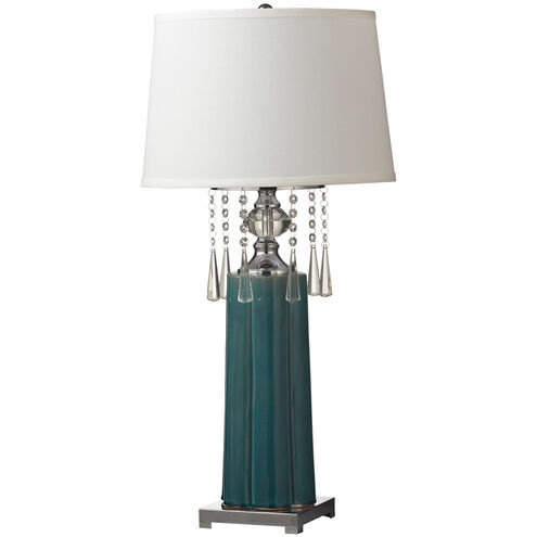 Springdale 32 inch 7.50 watt Polished Chrome Table Lamp Portable Light