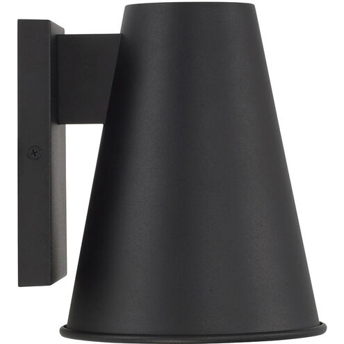 Yardley 1 Light 8 inch Black Outdoor Wall Lantern