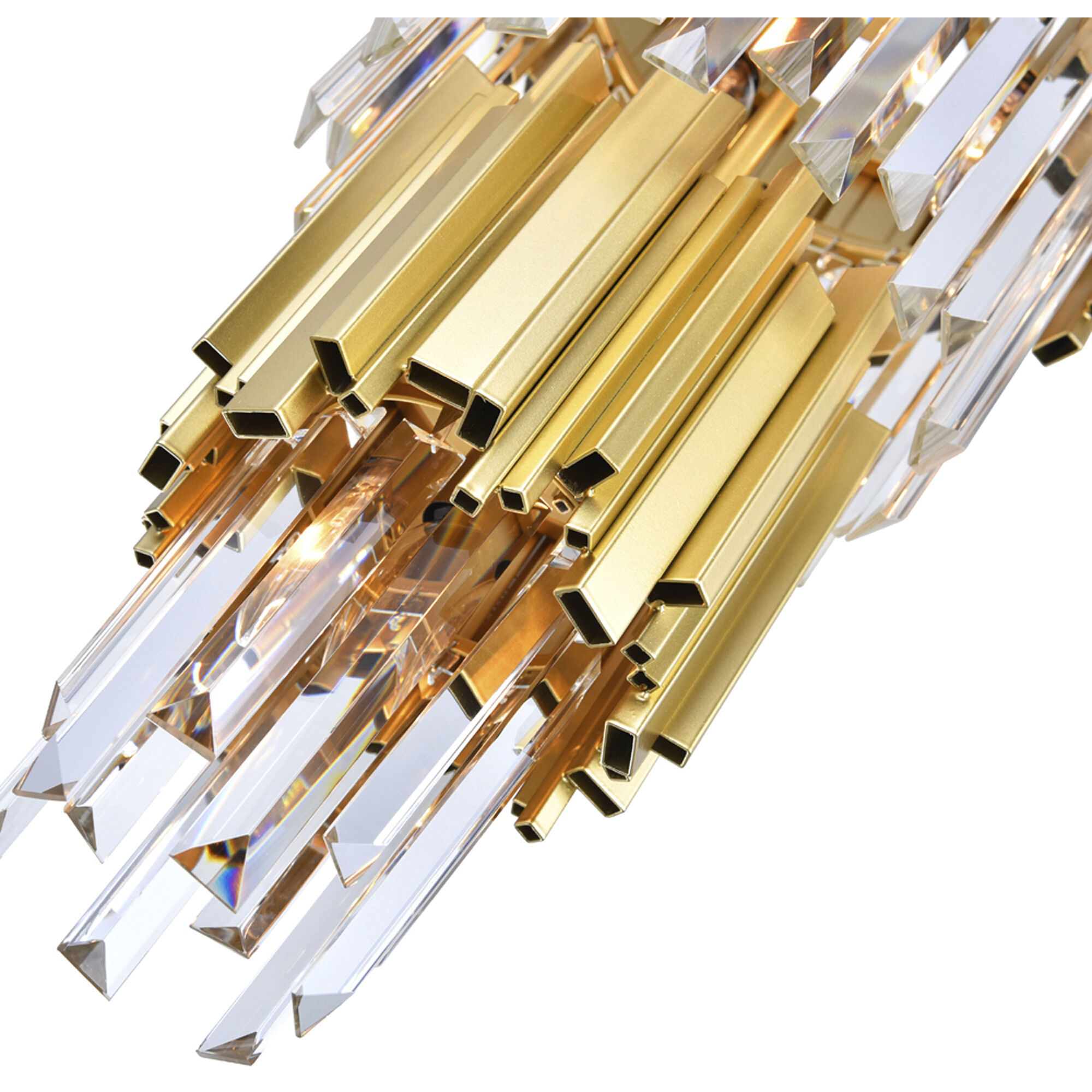 Deco 4 Light 12 inch Medallion Gold Down Mini Chandelier Ceiling Light