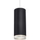 Cameo LED 3.13 inch Black Pendant Ceiling Light
