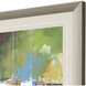 Waterside Blue and Green and Red and White Framed Art