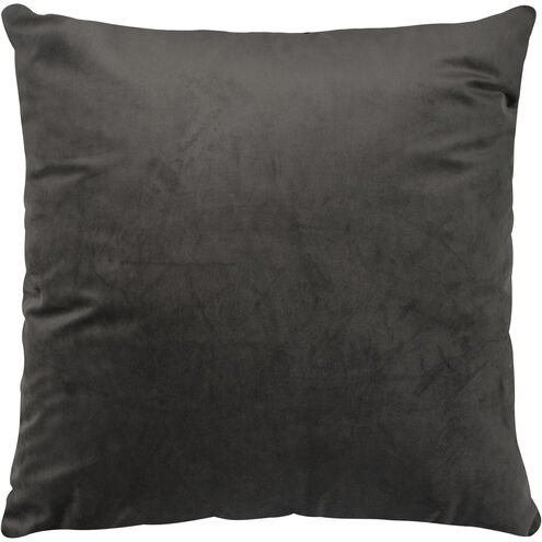 Albans 20 inch Charcoal Indoor Pillow