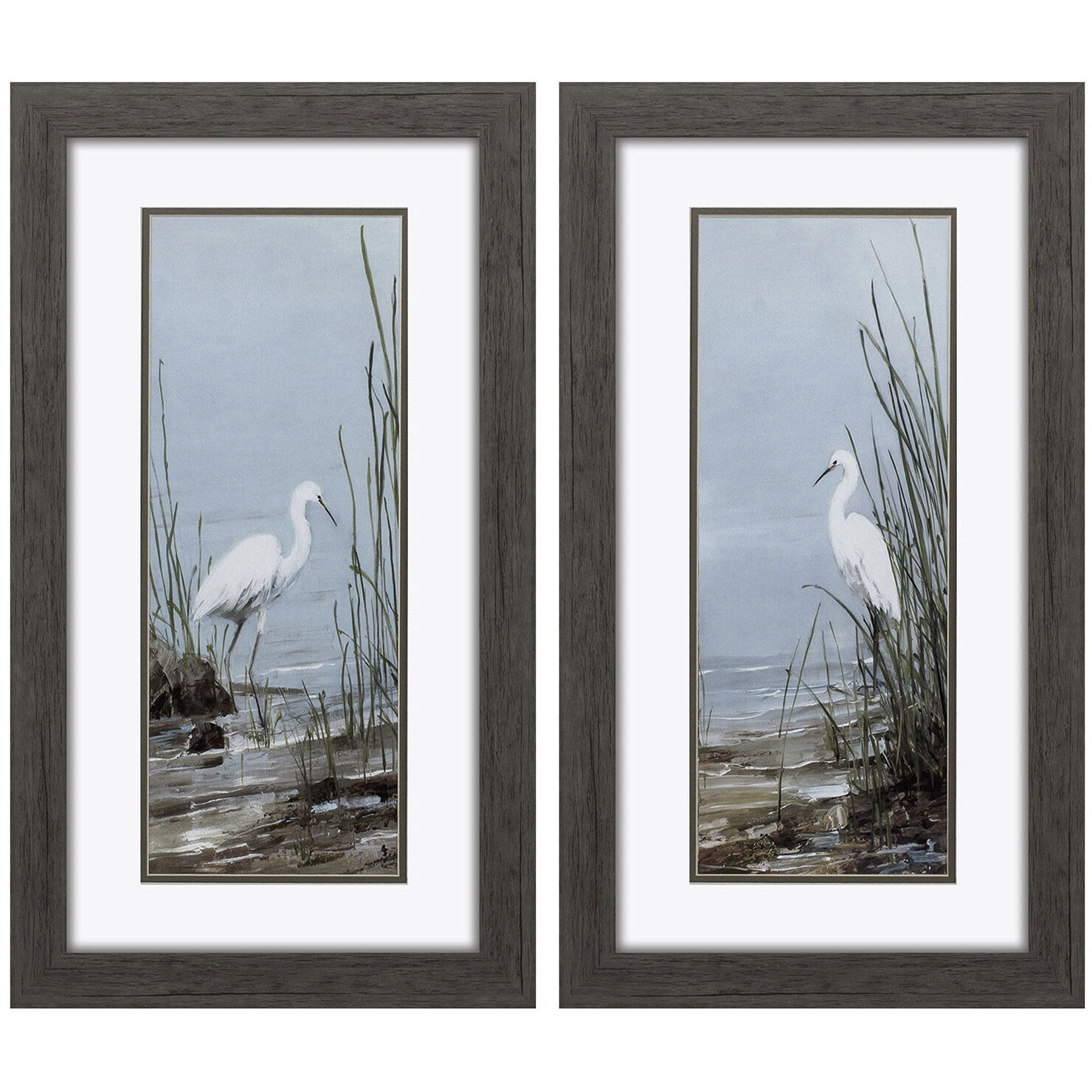Waterside Blue and Green Framed Art, Propac