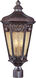 Lexington VX 3 Light 24 inch Colonial Umber Outdoor Pole/Post Lantern