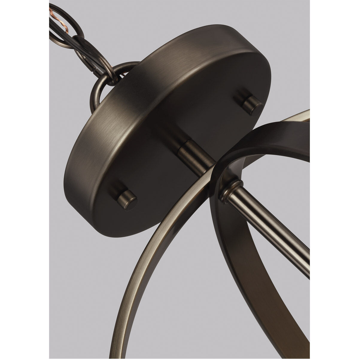 Alturas Convertible Semi-Flush Pendant Ceiling Light in Brushed Oil Rubbed Bronze