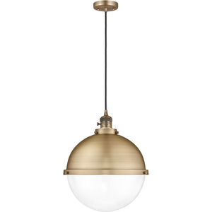 Franklin Restoration Hampden LED 13 inch Brushed Brass Pendant Ceiling Light