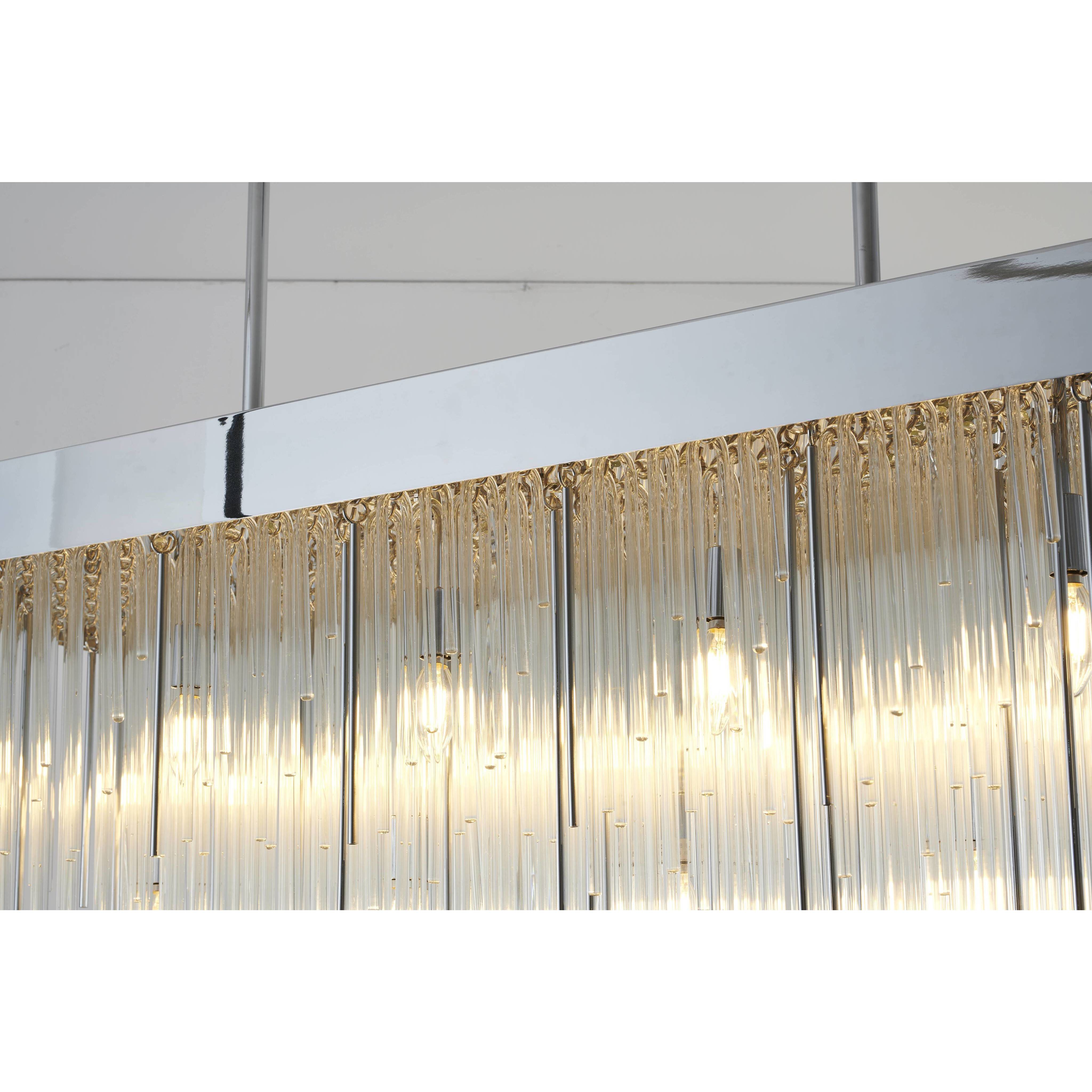 Canada 14 Light 15 inch Chrome Chandelier Ceiling Light