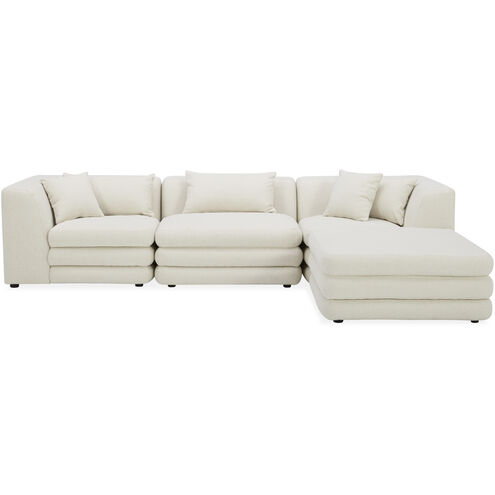 Lowtide Lounge White Modular Sectional