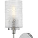 Mabel 1 Light 6.5 inch Chrome Bath Light Wall Light