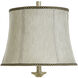 Ascoli 32.5 inch 150 watt Vintage Silver and Grey Table Lamp Portable Light