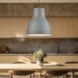 Cradle Pendant Ceiling Light in Gray