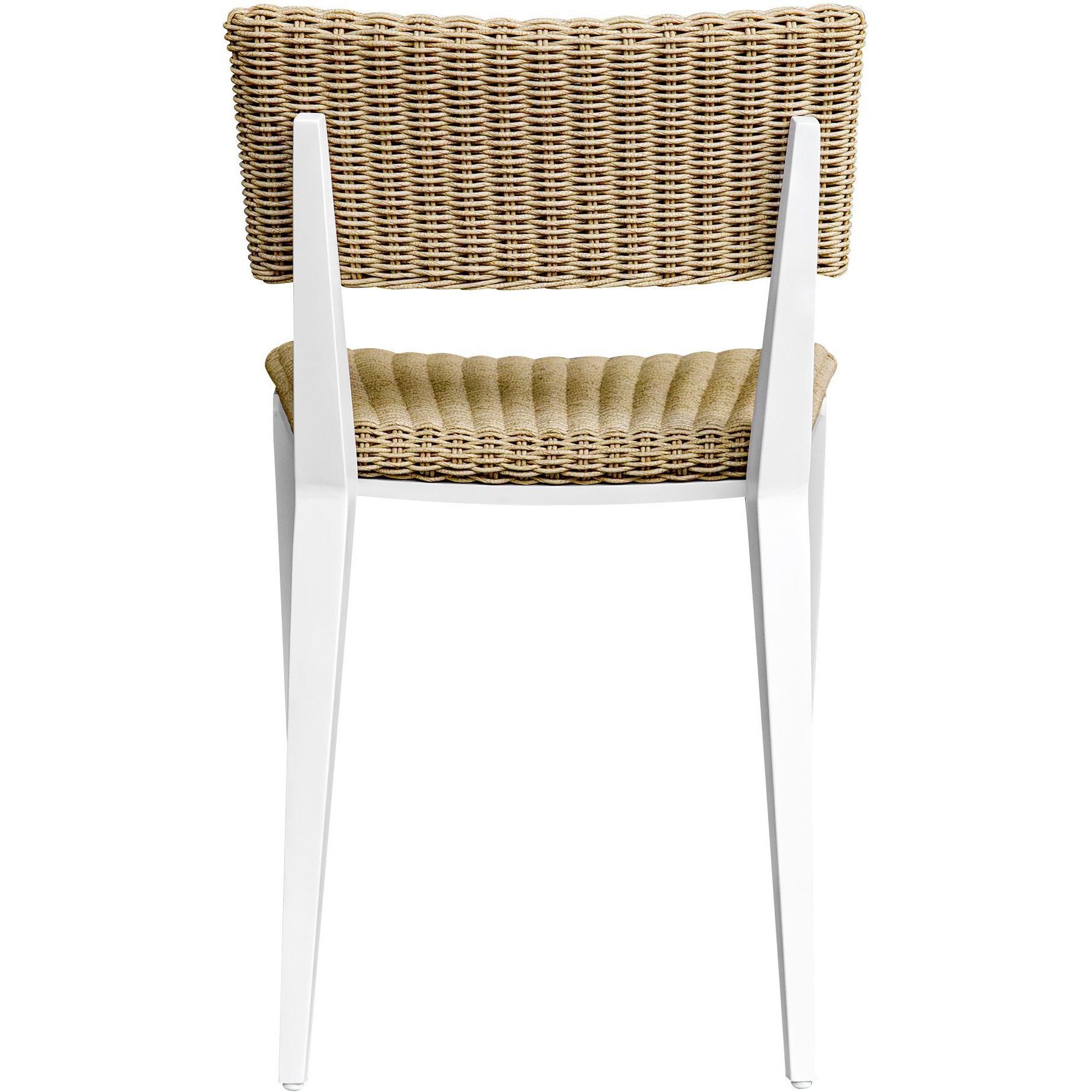 Calbas White Outdoor Dining Chair