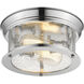 Sonna 2 Light 11 inch Chrome Flush Mount Ceiling Light