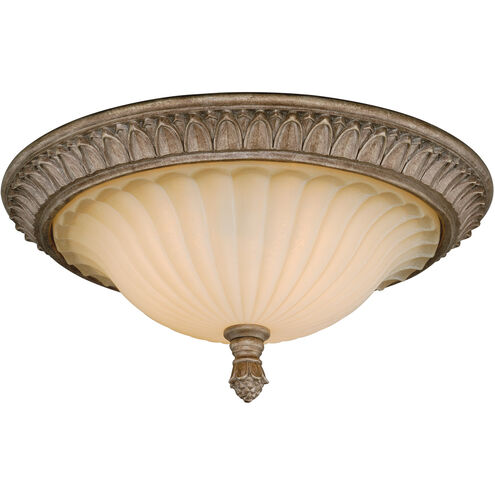 Avenant 3 Light 16 inch French Bronze Flush Mount Ceiling Light