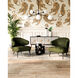 Alora Mood Cassia 6 Light 39.5 inch Matte Black Chandelier Ceiling Light in Opal Glass Shade